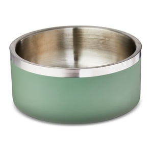 Vibrant Life Medium 4-Cup Stainless Steel Double-Wall Bowl