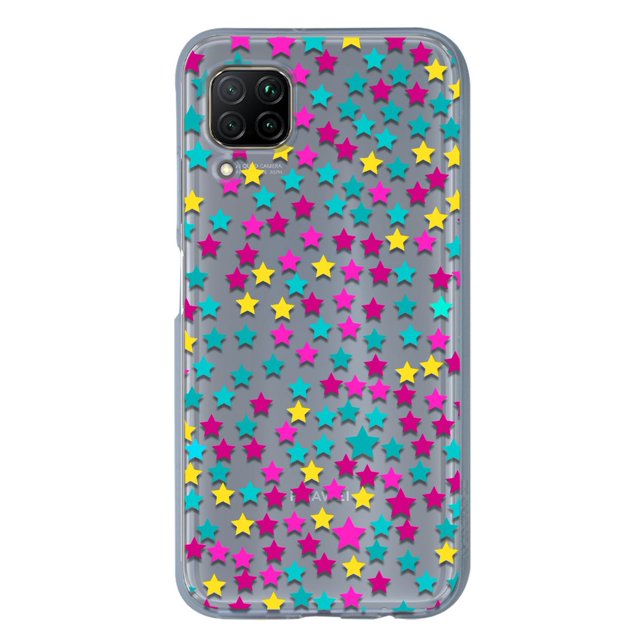 Funda para Huawei P40 Lite InstaCase Protector Antigolpes Estrellas de Colores