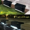 thumbnail image 2 of 4/8/12 Pack Solar Deck Lights, Waterproof Solar Deck LED Lights for Outdoor, Deck, Step, Railing, Wall, Patio, Garden, Stair, Yard and Driveway Path, 2 of 4
