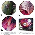thumbnail image 3 of Designart "Pink Green Cactus Flower" Floral Cactus Wall Art For Kitchen, 3 of 5