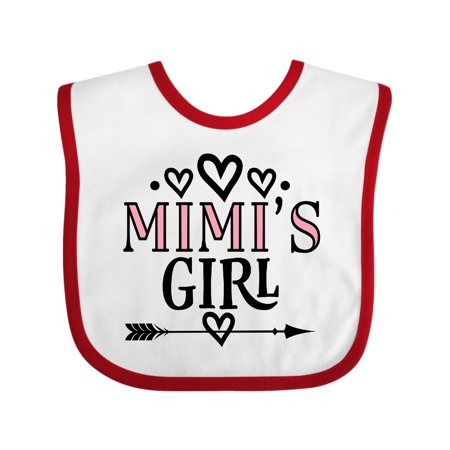 

Inktastic Mimi Girl Granddaughter Gift Baby Girl Bib
