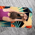 thumbnail image 5 of Geometric Cube Yoga Mat Towel with Storage Bag, 72.8"x26.8" - Suitable for Yoga, Pilates, Fitness, Gym Towels, Yoga Towel, 5 of 6