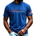 thumbnail image 4 of WEIWEN Patriotic Tshirts Shirts for Men 250th Anniversary USA Shirt 4th of July America 250 Years T Shirts for Man Summer Outfits Mens Independence Day Tee Dark Blue, XXXL, 4 of 4