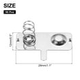 thumbnail image 2 of 50 Pcs Battery Metal Spring Contact Plate 28x12mm Negative Positive Bipolar Nickeling Plate, 2 of 6