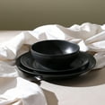 thumbnail image 2 of Stone Lain Orbit 12-Piece Dinnerware Set Stoneware, Charcoal, 2 of 6