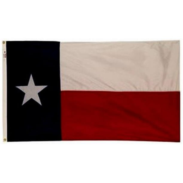 Annin Flagmakers 145260R 3 x 5 Pi Nylon Texas State Flag