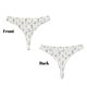 thumbnail image 3 of Fotbe Dancing Dogs Tanga Sin Costuras para Mujer con Estampado – Panties Invisibles, Transpirables y Cómodos para Uso Diario-X-Large, 3 of 6