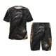 thumbnail image 1 of Balery Gothic Raven Portrait Conjunto de Pijama Infantil de Manga Corta con Estampado – Ropa de Dormir de Algodón Suave-Medium, 1 of 6