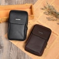 thumbnail image 5 of Small Waist Bags PU Leather Mobile Phone Bag Pouch Pack Case Clip Casual Ne, 5 of 7