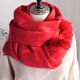 thumbnail image 5 of Bufanda de cachemira de moda para mujeres y hombres, chales y abrigos de invierno grandes, suaves y cálidos, regalo de Navidad de color sólido, 5 of 5