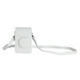 thumbnail image 2 of Compact Size Instant Camera Case Bag PU Leather With Shoulder Strap Compatible With  Fuji  Mini LiPlay, 2 of 7