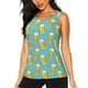 thumbnail image 1 of Fotbe Beer Blusas Sin Mangas para Mujer – Estilo Casual, Corte Suelto, Slim-Fit, Cuello Redondo Deportivo, Tops de Verano para Gimnasio y Yoga-Large, 1 of 7