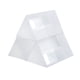 thumbnail image 2 of 4 Piezas de Prisma Triangular Transparente para Luces de Iris, Prismas Ópticos de Cristal, Enseñanza de Física, Espectro de Luz Refractada, 2 of 5