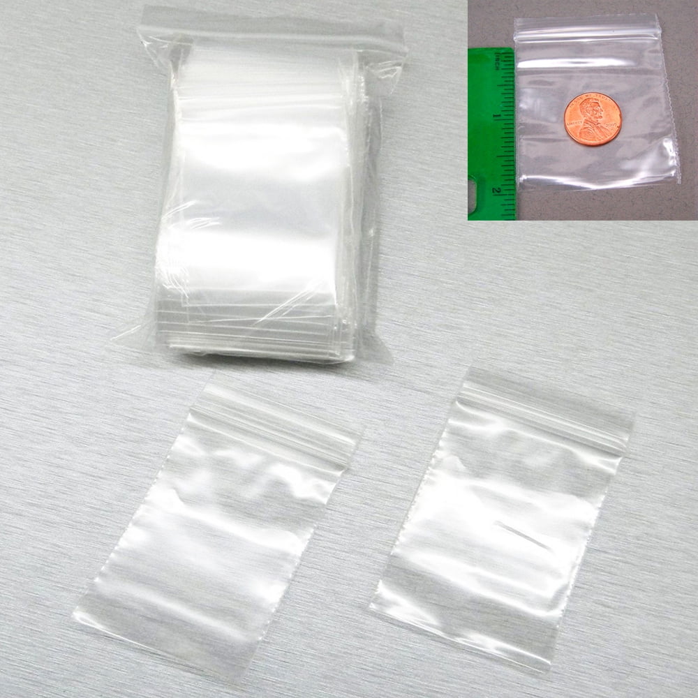 1000 Baggies 2" X 2" Small Reclosable Seal Clear Plastic Poly Bag 2