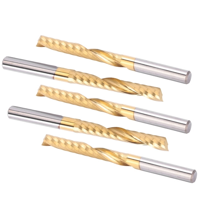 CNC Milling Bits, Single Flute Durability High Speed Steel End Mills Widely Used For Man For Repair Parts