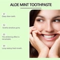 thumbnail image 4 of Aloe Mints Toothpaste Fluoride-Free Mints Toothpaste for Sensitive Gums & Teeth Whitening, 4 of 5