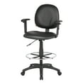 thumbnail image 4 of Boss Office Products Stand Up Drafting Stool with Foot Rest, Black, 4 of 12