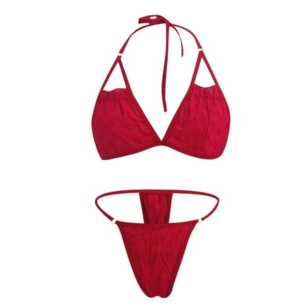 

Aayomet Women s Lingerie Womens Underwear Large Size Plain Underwear Underwear Set Three Point Lace Suit RD2 S