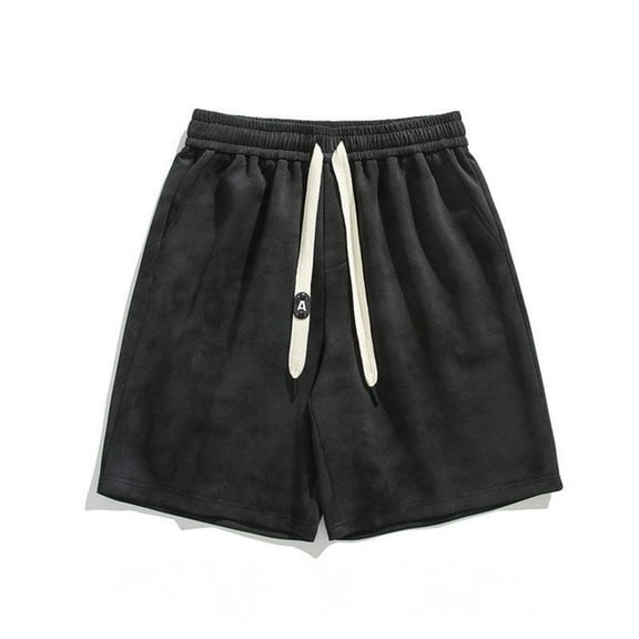 Shorts Mens Mens Shorts Dressy Casual Cheap Shorts for Men, Men Work Shorts Mens Essentials Shorts Short Running Shorts Men Running Short, Black, XL