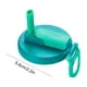 thumbnail image 5 of Tapas para Latas Refresco Con Pajita Silicona Reutilizables ( ) Azul Y Verde 1 Ud., 5 of 5