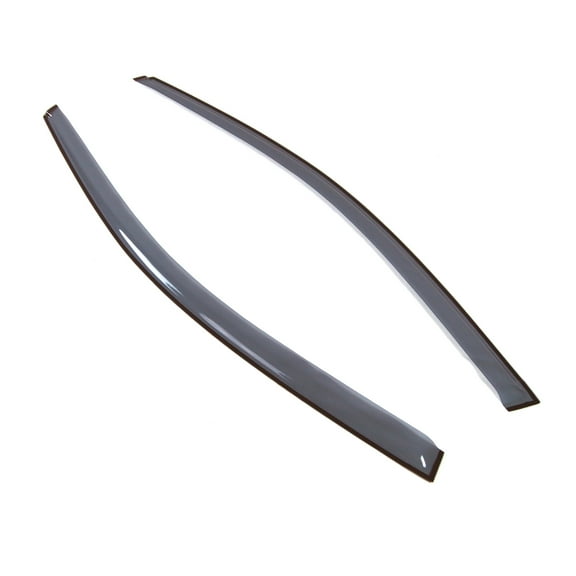 Tuningpros LGWV2-227 Window Visor Light Tinted 2 Pcs Set For 2002-2005 Honda Civic SI