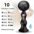 thumbnail image 2 of 1pc Anal Vibrator Inflatable Butt Plug, Remote Control Prostate Massager With Automatic Inflation And 10 Vibrating Modes For Adult Male Female Prostate Stimulator, Anal Sex Toys For Men Women Pleasure, 2 of 4