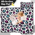 thumbnail image 4 of White and Colorful Of Leopard Print Toddler Nap Mats for Kids Preschool,Sleeping Mat Bag or Kids,Toddler Sleeping Bag,Toddler Nap Mat or Daycare, 4 of 6