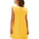 thumbnail image 3 of VISgogo Vestido casual para mujer, manga voladora, cuello en V, ahuecado, color sólido, suelto, vestidos acampanados VISgogo moda, 3 of 4