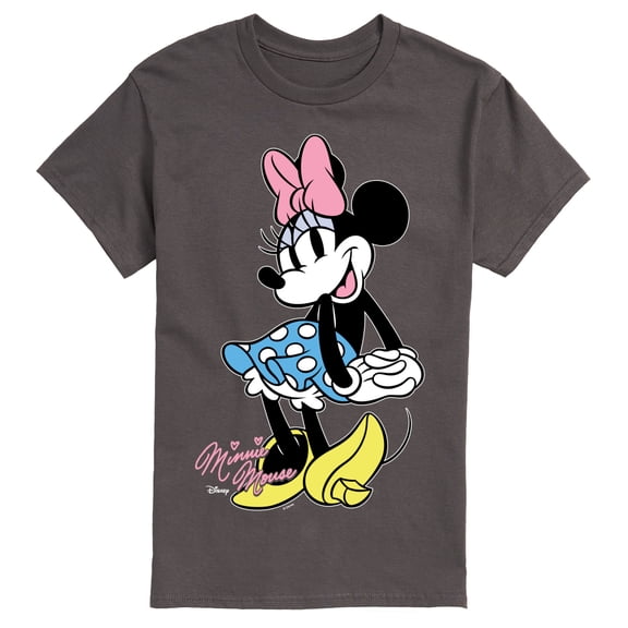 Disney - Minnie Mouse Pose- Men's Short Sleeve Graphic T-Shirt Short Sleeve Graphic T-Shirt