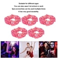 thumbnail image 4 of Élastiques Scrunchies, LED Scrunchies Haute Élasticité Rouge Foncé pour Fille, 4 of 8