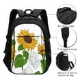 thumbnail image 3 of Daiia Plump Sunflower And Sketch Pattern USB Charging Backpack for Men and Women, Anti-Theft Backpack,Travel Backpack,School Backpack,College Backpack,Laptop Backpack, 3 of 7