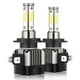 thumbnail image 1 of 2Pcs IP68 Impermeable Coche LED Bombillas de faros LED Lámpara de conducción Todo en uno K Irfora Faros, 1 of 7