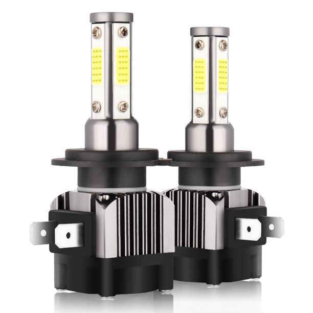 2Pcs IP68 Impermeable Coche LED Bombillas de faros LED Lámpara de conducción Todo en uno K Irfora Faros