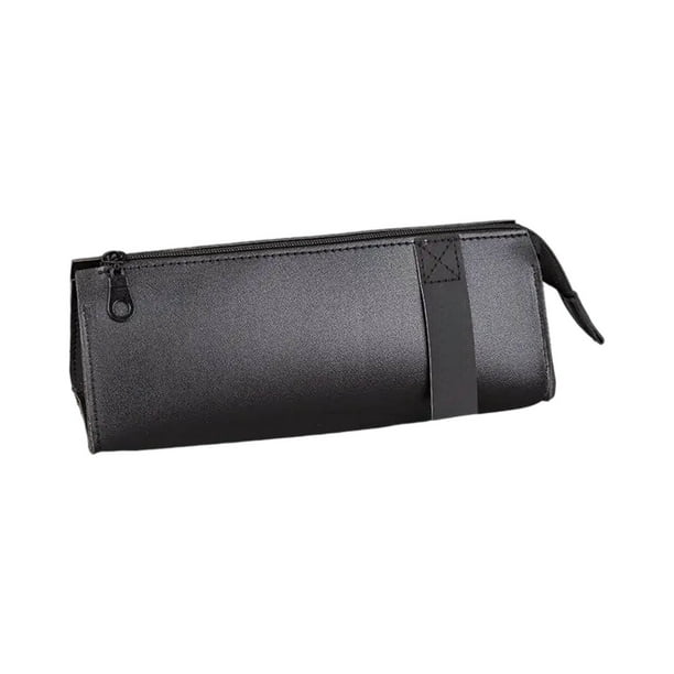 Estuche grande para lápices, impermeable, organizador de material escolar, ideal para estudiantes. Estuche resistente, de metal duradero, de 2 niveles, perfecto para dormitorios. Estuche