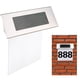 thumbnail image 3 of Números De Casa Iluminados Con Energía Solar, Números De Casa Iluminados Con Energía Solar Acero Inoxidable De Ahorro De Energía+ABS 4 Cuentas De Lámpara LED Para Comunidades, 3 of 7