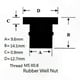 thumbnail image 5 of 5mm Metric Well Nut for Motorcycle Windscreen Fairings Cowl Rubber Brass Nuts, 5 of 5