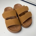 thumbnail image 2 of Viluyesy Unisex Solid-Color Beach Shoes – Soft Sole, Thickened Sole, Non-Slip Outdoor Footwear for Warm Weather, Casual Wear, and Water Activities Brown Size 10.5, 2 of 7