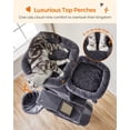 thumbnail image 3 of Torre grande para gatos Cat Tree Feandrea, 206 cm, con 13 rascadores, 3 of 8