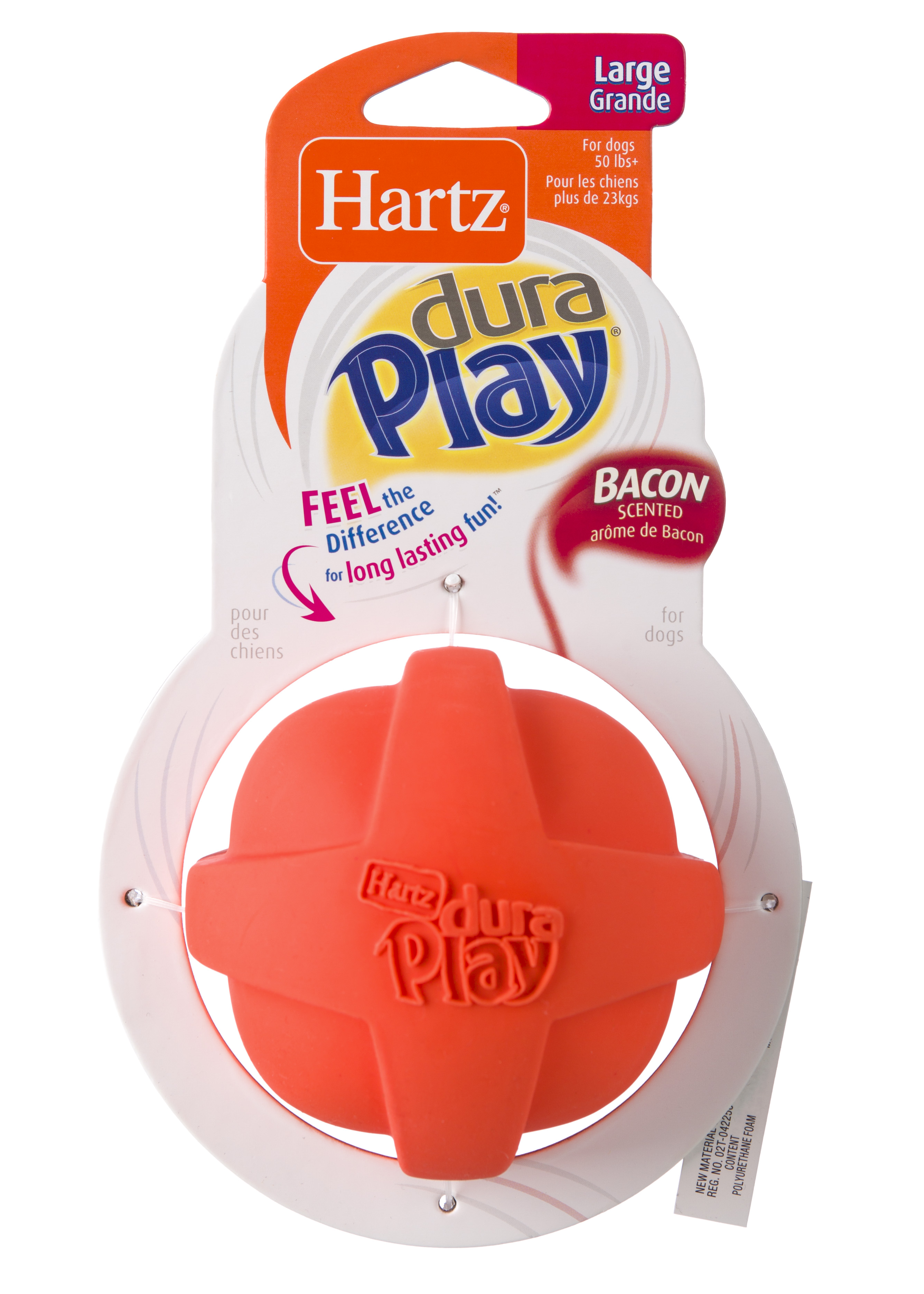 Hartz Dura Play Ball Dog Toy, Large, Color May Vary - image 5 of 5