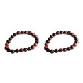 thumbnail image 4 of Sonducket de ojo de tigre única roja - Cuentas de piedra natural cómodas para Cuentas de oración única fácil de usar Type1 NO1, 4 of 6