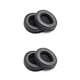 thumbnail image 1 of Sidaley 1 par de almohadillas de esponja de PU para auriculares, portátil, a prueba de polvo, lavable, reemplazo de copa de auriculares, barra de red, Negro 80 mm 2piezas, 1 of 5