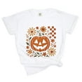 thumbnail image 6 of Pumpkin Floral Grunge - Garment Dyed Tee, 6 of 7
