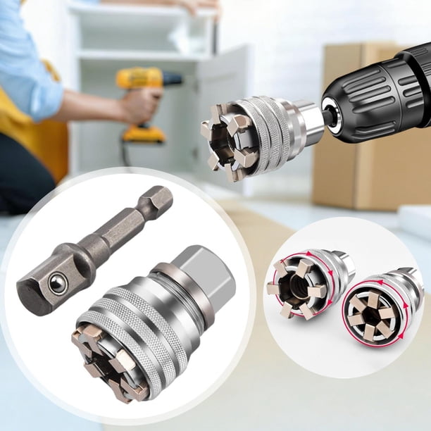 Llave de vaso ajustable de 10-19 mm, accesorio premium, fácil de instalar, duradera, vasos de mantenimiento universales de acero.