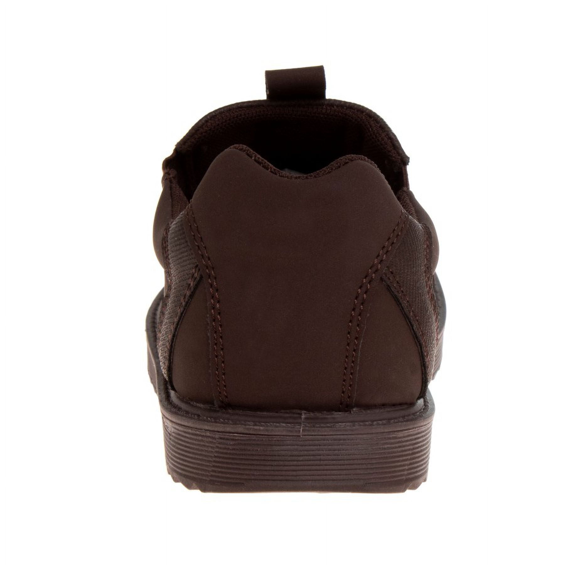 Beverly Hills Polo Club Boys Casual Slip On Shoes (Little Kids Big Kids), Brown, 2