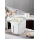 thumbnail image 5 of Recipiente de almacenamiento de alimentos HANAMYA de 33 litros con vaso medidor sin BPA, 5 of 8