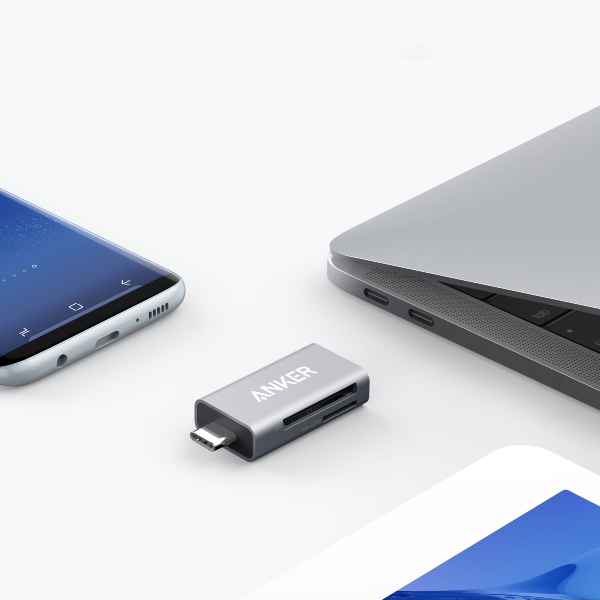 Anker USB-C 2-in-1 Card Reader