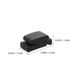 thumbnail image 2 of LIFKOME 6pcs Holder For Ukulele Pick Black Rubber Guitar Accessories For Musicians Compact Versatile, 2 of 7