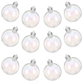 thumbnail image 4 of GOOHOCHY 12 bolas transparentes decorativas navideñas con burbujas perladas de colores., 4 of 7