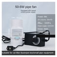 thumbnail image 5 of 50mm Exhaust Fan Pipe Duct Fan Bathroom Extractor Ventilation Kitchen ,Fast Wind Speed, 5 of 5