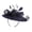 Navy Blue, variant on Delicate Adjustable Headband Fascinator With Sinamay Base And Feathered Embellishments For Race Day Church Event